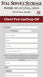 Mobile Screenshot of fullservicestorage.com