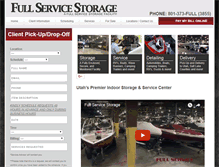 Tablet Screenshot of fullservicestorage.com